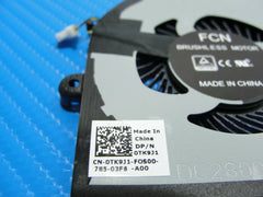 Dell XPS 15 9560 15.6" Genuine CPU Cooling Fan TK9J1 - Laptop Parts - Buy Authentic Computer Parts - Top Seller Ebay