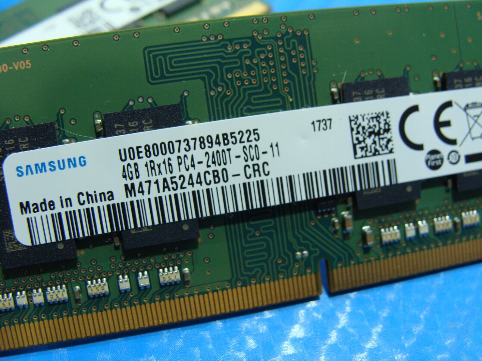 Dell 15 5565 Samsung 8GB 2x4GB PC4-2400T Memory RAM SO-DIMM M471A5244CB0-CRC