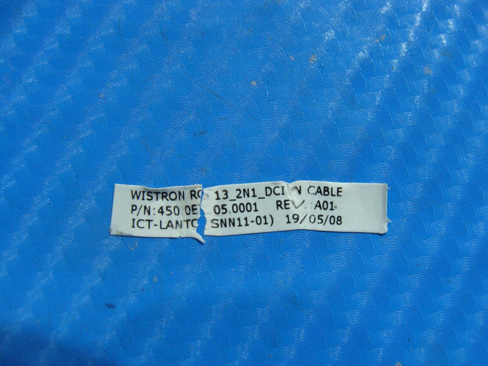 Dell Inspiron 13.3” 13 7386 OEM Laptop DC IN Power Jack w/Cable 450.0EZ05.0001