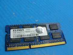 HP 8440p Laptop Elpida 2GB Memory PC3-10600S-9-10-F1 EBJ21UE8BDS0-DJ-F - Laptop Parts - Buy Authentic Computer Parts - Top Seller Ebay