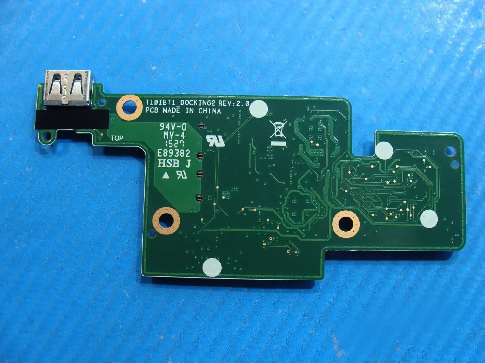 Acer One 10.1” S1002 Genuine Laptop Docking Station Connector Board 69NM1ZU11A01