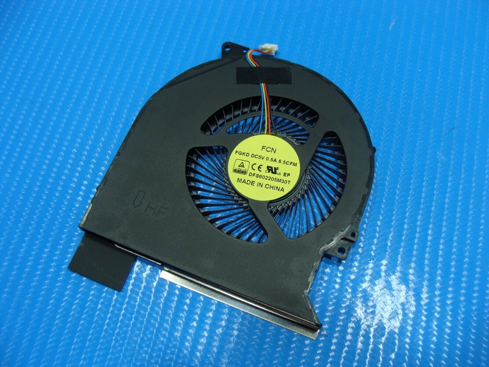 Dell Latitude 15.6” E5570 Genuine Laptop CPU Cooling Fan H9M9M