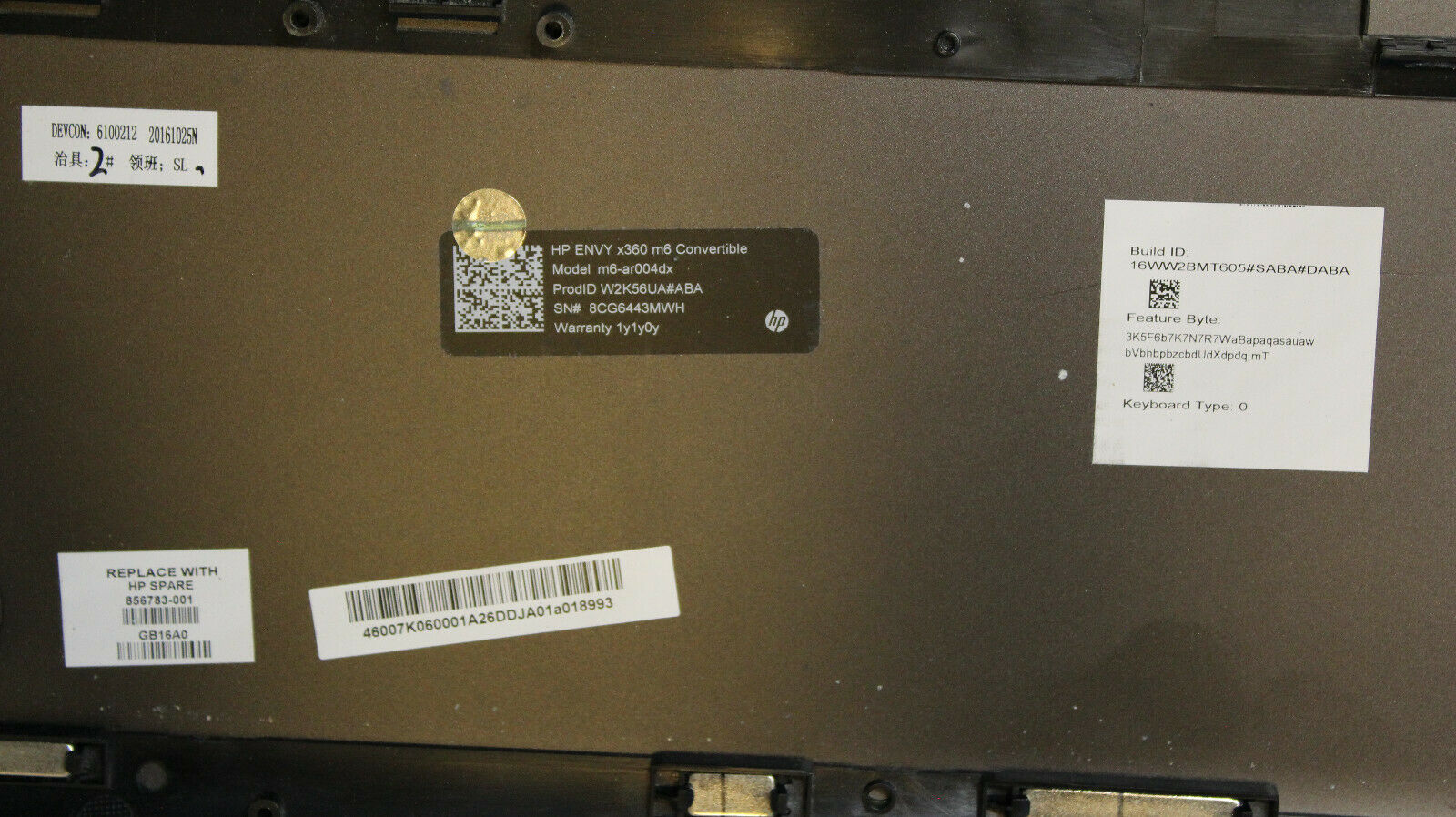 HP ENVY x360 m6-ar004dx 15.6