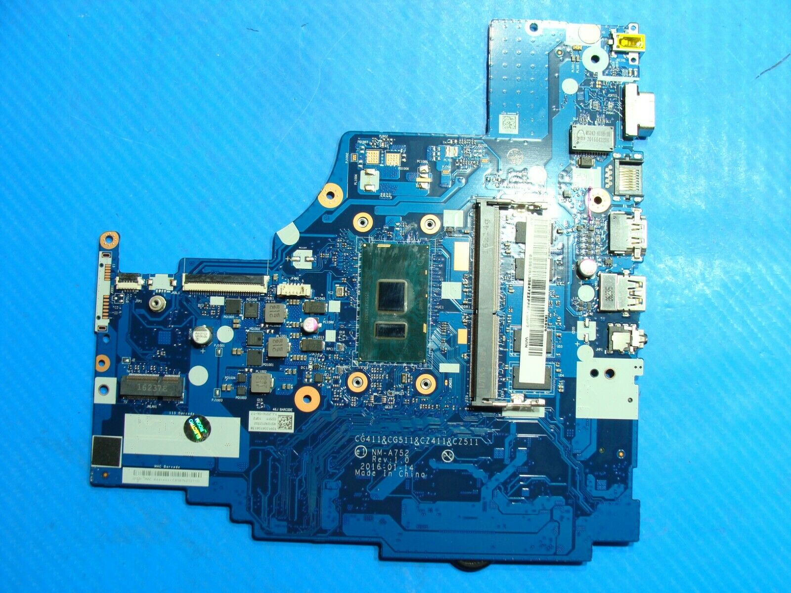 Lenovo IdeaPad 310-15ISK 80SM i7-6500U 2.5GHz Motherboard NM-A752 5B20L35847 