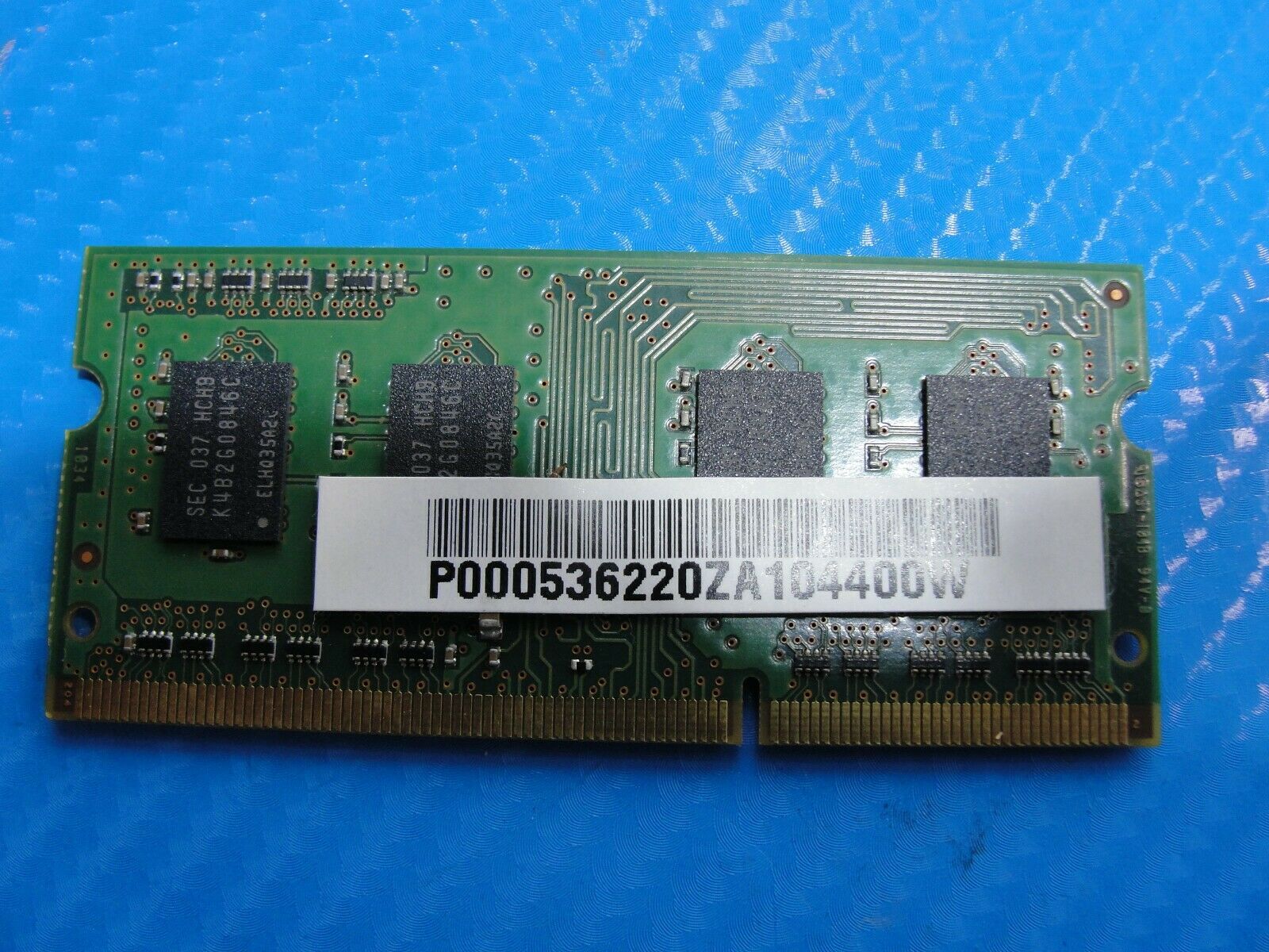 Toshiba L655D-S5159 Samsung 2GB PC3-10600S SO-DIMM Memory RAM M471B5773CHS-CH9 - Laptop Parts - Buy Authentic Computer Parts - Top Seller Ebay