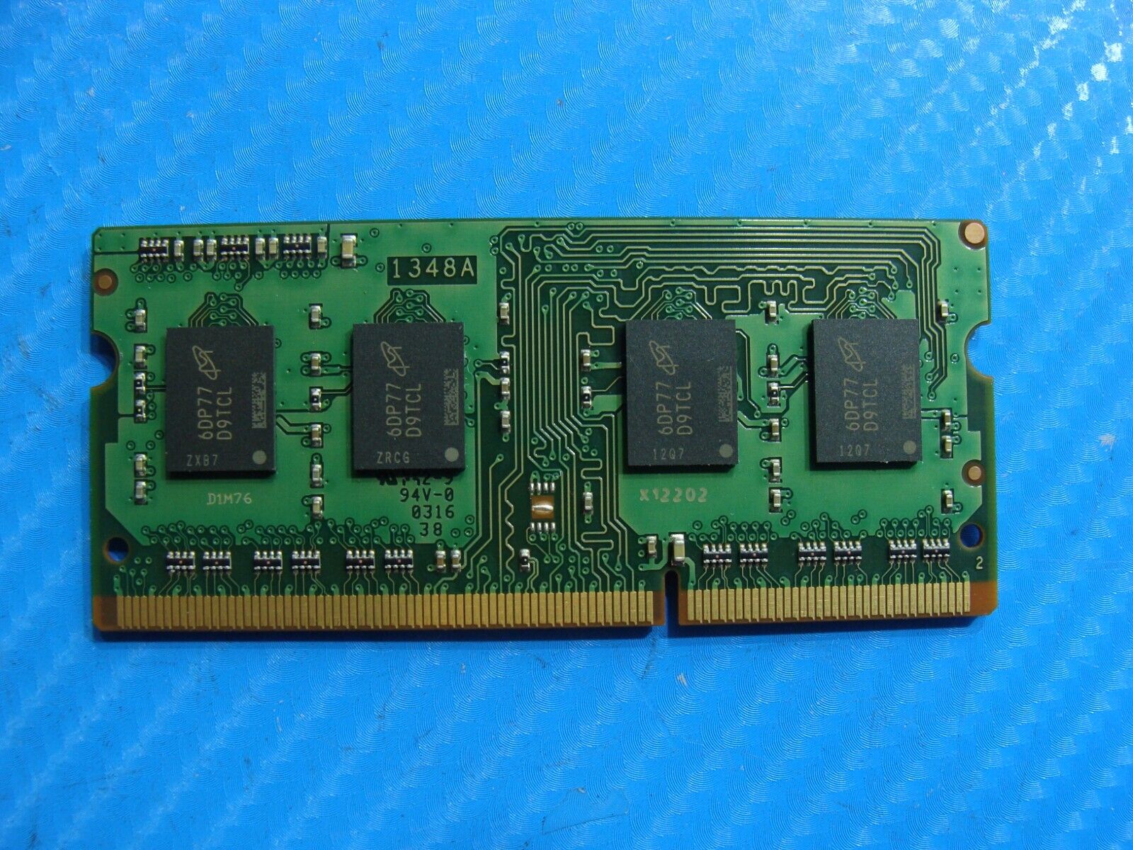 Dell 5559 Micron 4Gb 1Rx8 PC3L-12800S Memory RAM SO-DIMM MT8KTF51264HZ-1G6P1