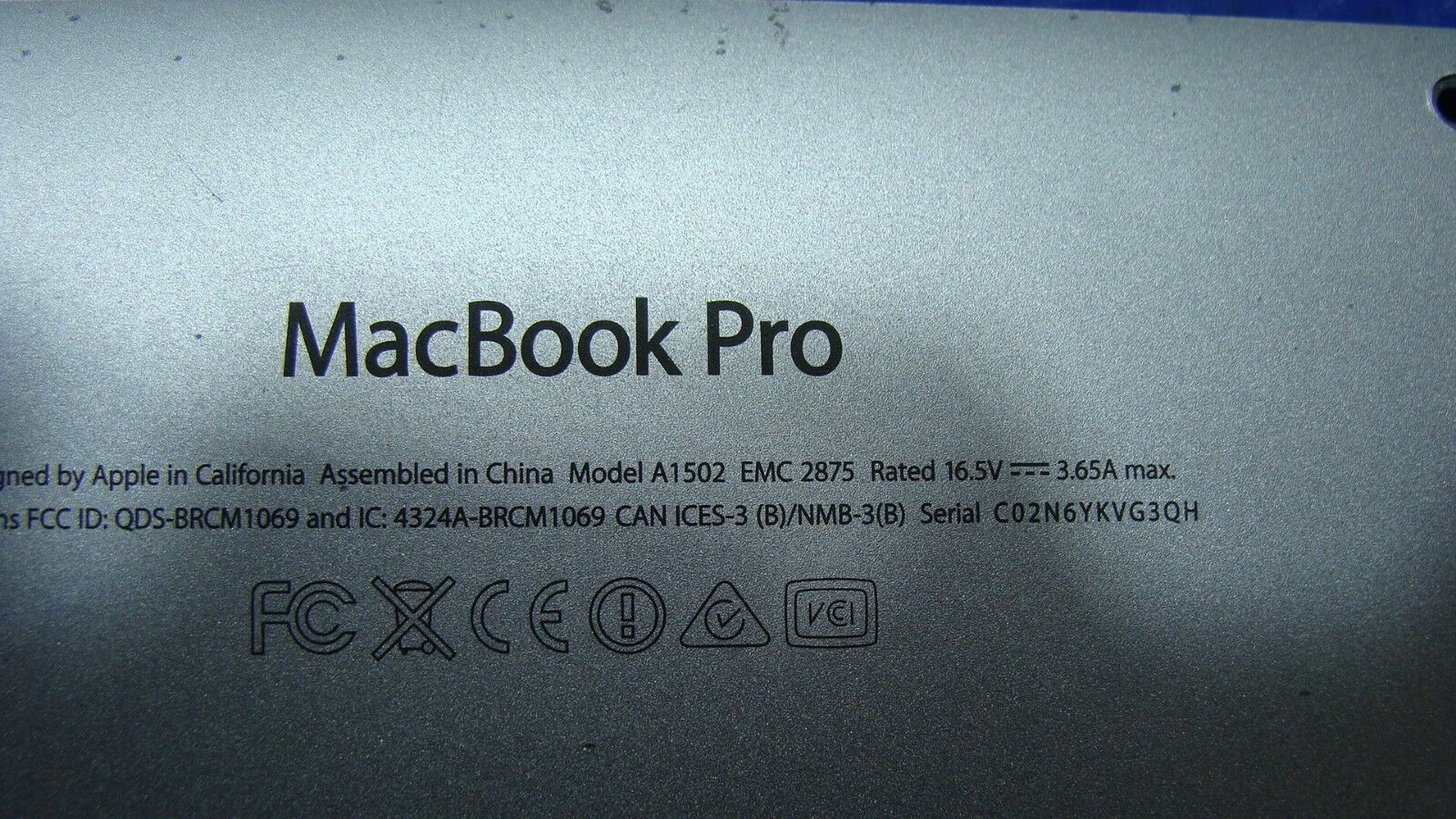 MacBook Pro A1502 13