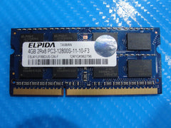 MacBook A1278 So-Dimm Elpida 4Gb Memory pc3-12800s-11-10-f3 ebj41uf8bdu0-gn-f 