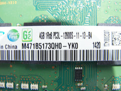 Lenovo W540 Samsung 4GB 1Rx8 PC3L-12800S Memory RAM SO-DIMM M471B5173QH0-YK0 - Laptop Parts - Buy Authentic Computer Parts - Top Seller Ebay