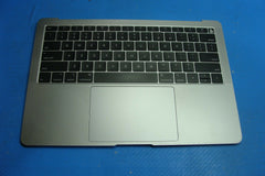 MacBook Air A1932 13" Mid 2019 MVFH2LL/A Top Case w/Battery Space Grey 661-12592 