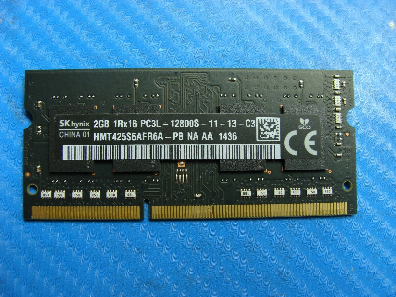 Apple A1278 SK Hynix 2GB 1Rx16 PC3L-12800S SO-DIMM RAM Memory HMT425S6AFR6A-PB SK hynix