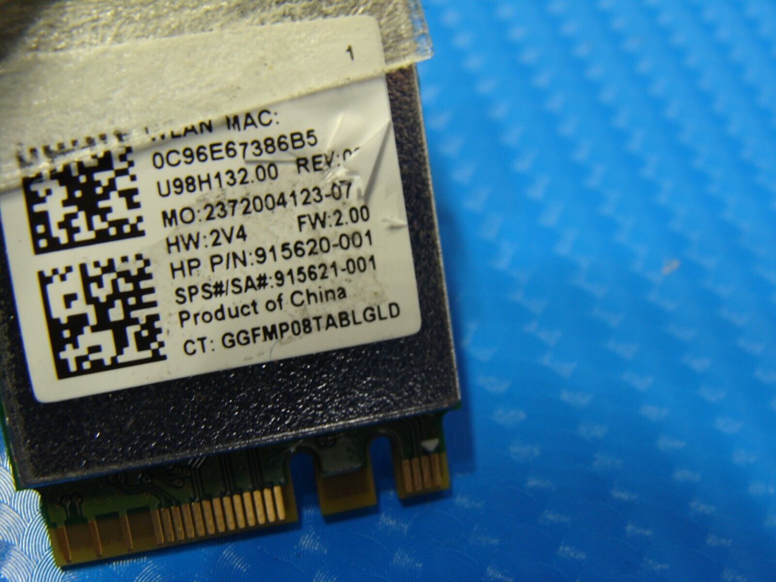 HP 15.6” 15-ba0033wn Genuine Laptop Wireless WiFi Card RTL8821CE 915620-001