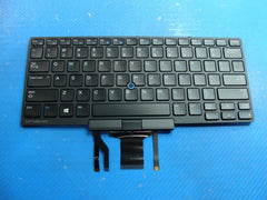 Dell Latitude 14" E5470 Genuine US Backlit Keyboard D19TR PK1313D1B00 NSK-LK0BC