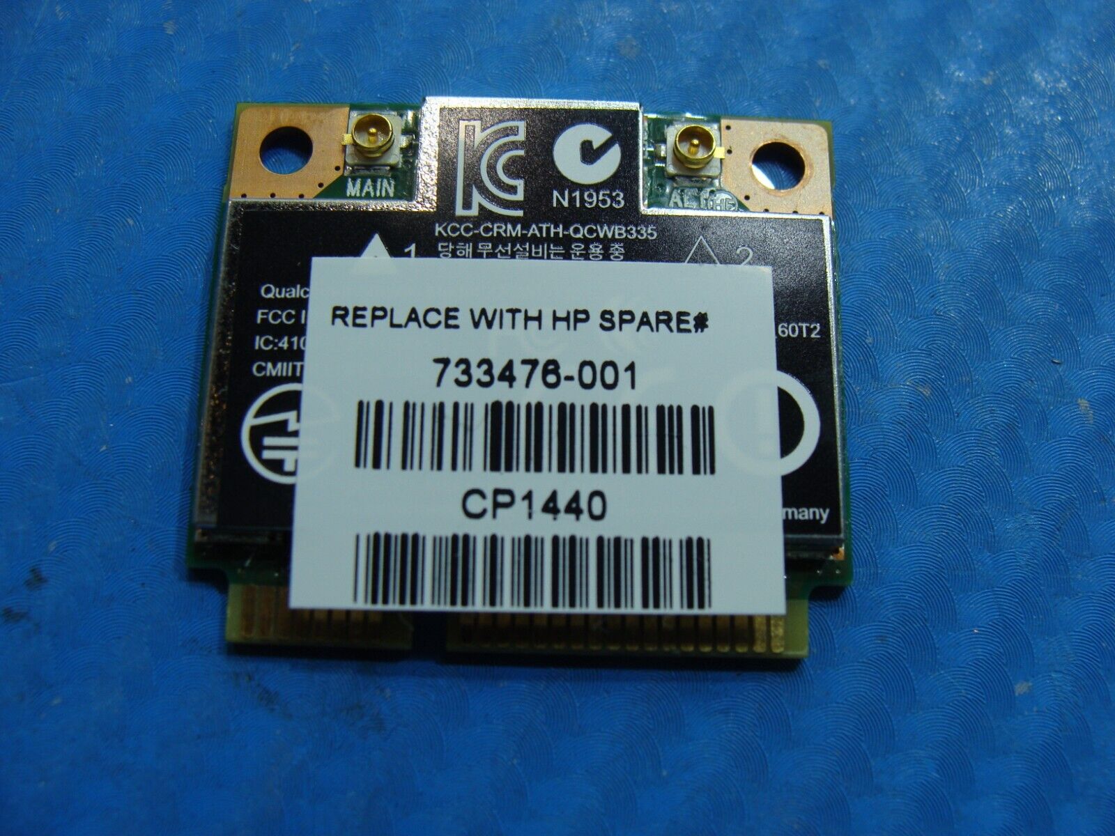 HP 15.6” 15-d097nr OEM Laptop Wireless WIFI Card QCWB335 733476-001 733268-001