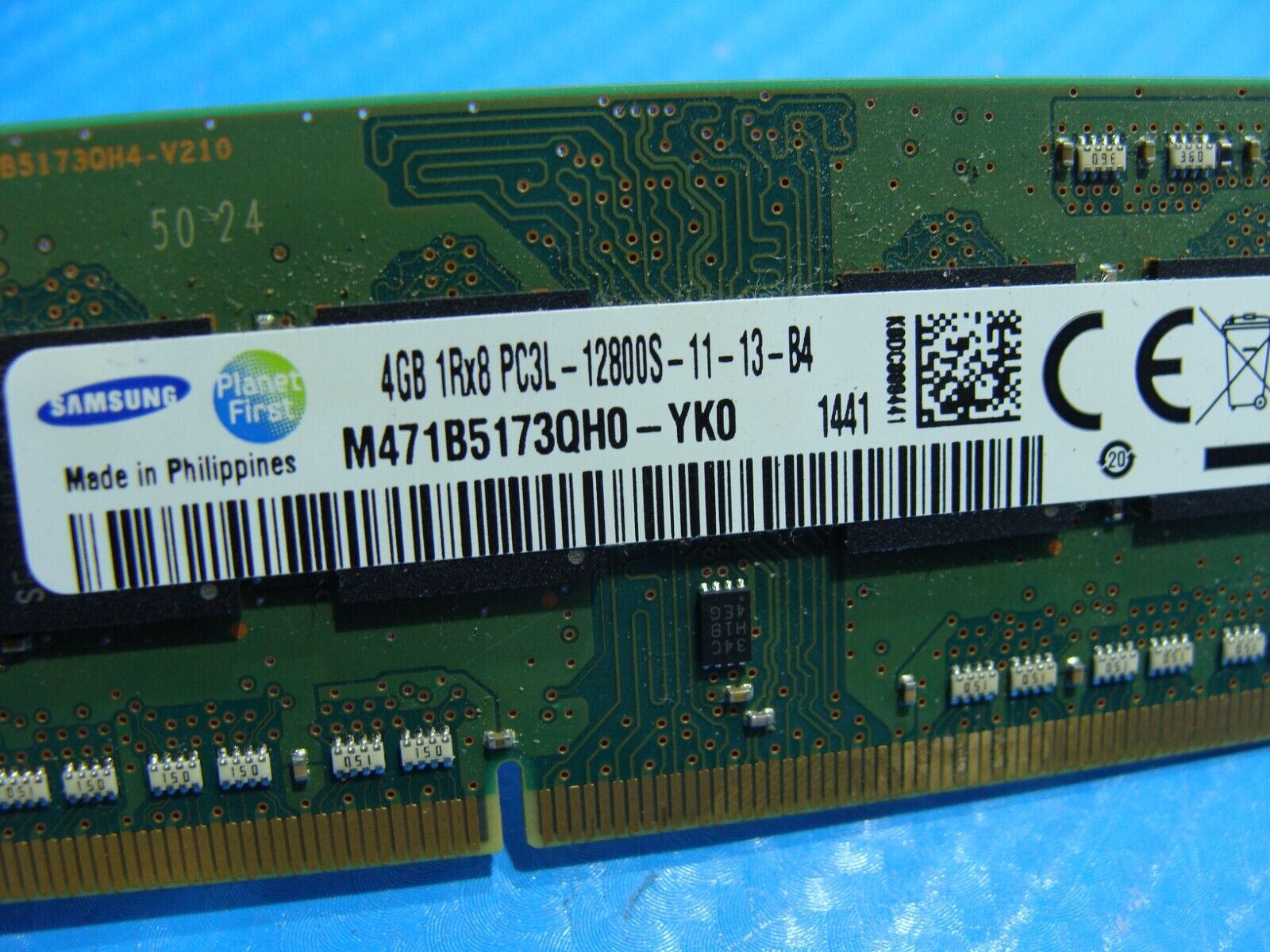 HP 17-f114dx Samsung 4GB PC3L-12800S Memory RAM SO-DIMM M471B5173QH0-YK0