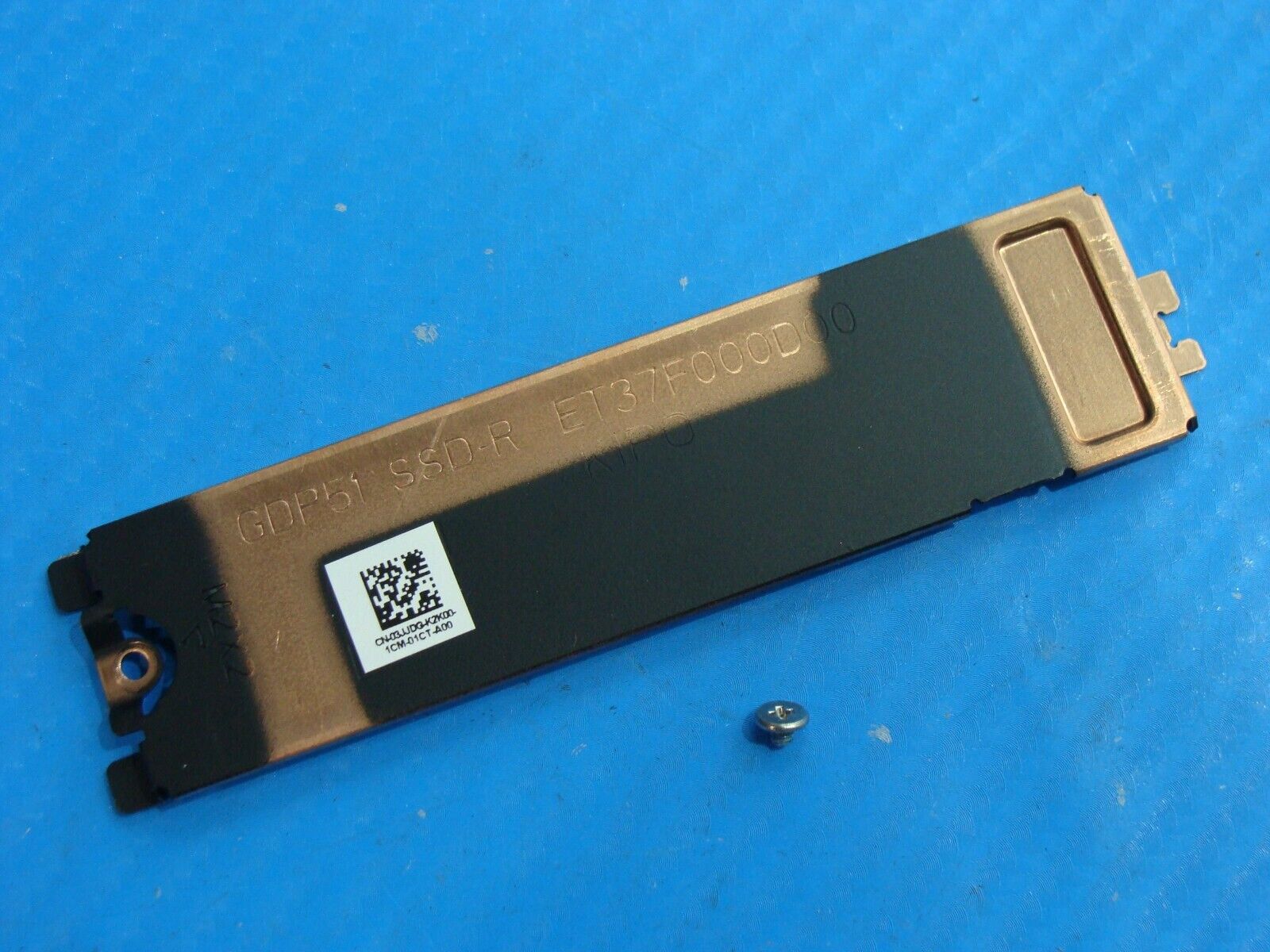 Dell XPS 15 9510 15.6 Genuine Laptop M.2 SSD Thermal Bracket 3JJDG ET37F000D00