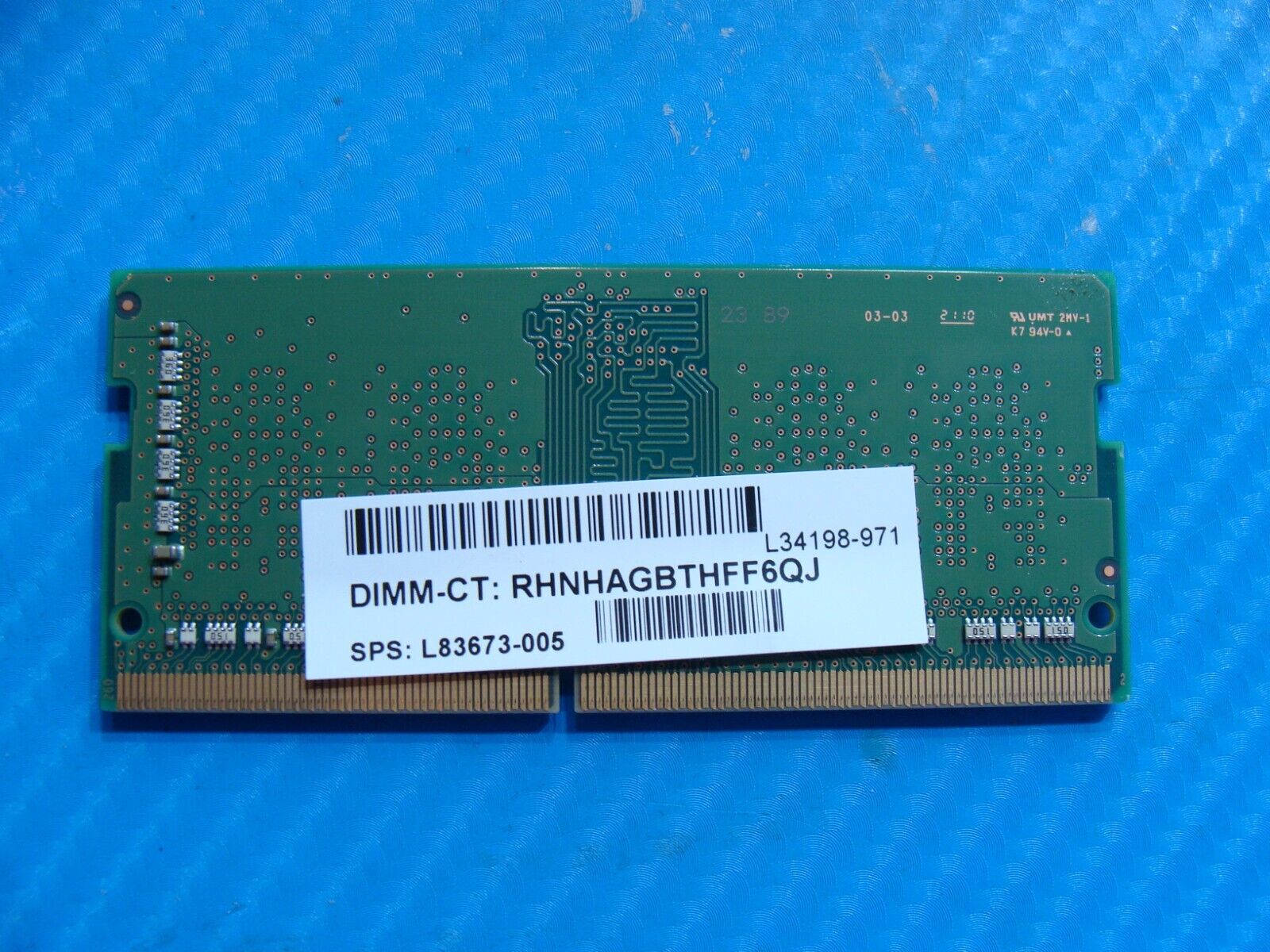 HP 15m-eu0013dx Samsung 4GB PC4-3200AA Memory RAM SO-DIMM M471A5244CB0-CWE