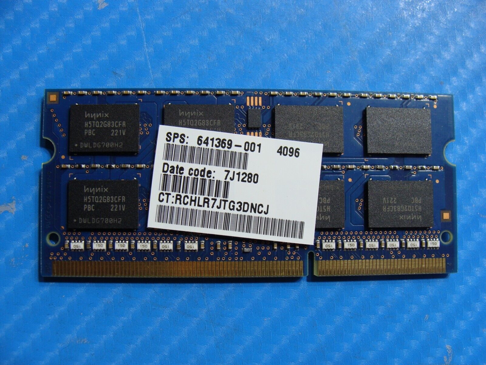 HP m6-1045dx So-Dimm Hynix 4GB Memory RAM PC3L-12800S HMT351S6CFR8C-PB