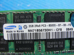 Apple A1286 Samsung 4GB (2x2GB) PC3-8500S SO-DIMM Memory RAM M471B5673DH1-CF8 