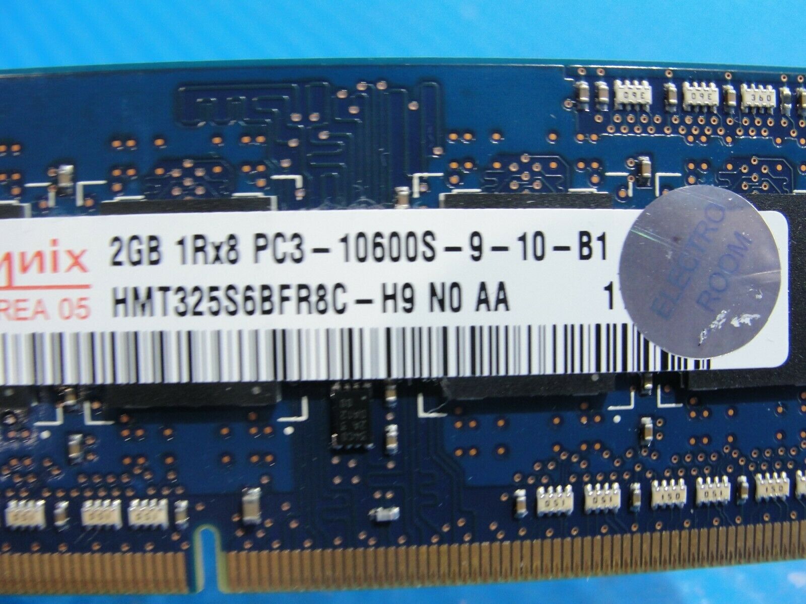 MacBook Pro A1278 SO-DIMM Hynix 2GB Memory PC3-10600S-9-10-B1 HMT325S6BFR8C-H9 - Laptop Parts - Buy Authentic Computer Parts - Top Seller Ebay