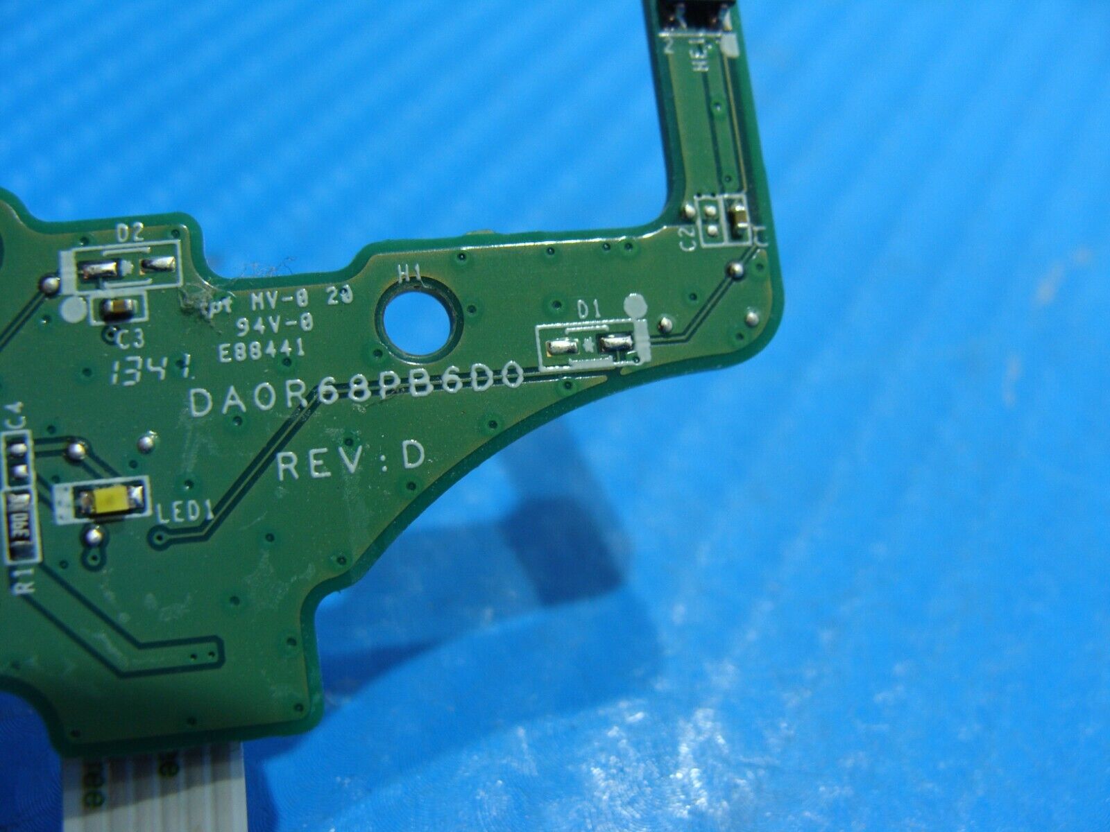 HP Pavilion 17.3” 17-e019dx Power Button Board w/Cable 32R68PB0000 DA0R68PB6D0