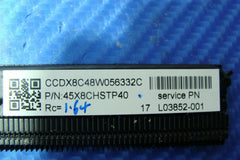 HP ProBook 15.6" 450 G5 Genuine CPU Cooling Heatsink L03852-001 45X8CHSTP40 GLP* HP