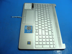 HP 15.6” 15-dw1081wm OEM Palmrest w/Keyboard TouchPad AM2H8000100 Silver Grade A