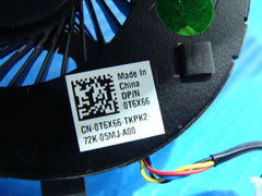 Dell Inspiron 15.6" 15 5567 Genuine CPU Cooling Fan w/Heatsink T6X66 AT1PJ001DK0