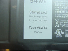 Dell Latitude 15.6" 3520 OEM Battery 15V 54Wh 3420mAh XDY9K V6W33 Excellent