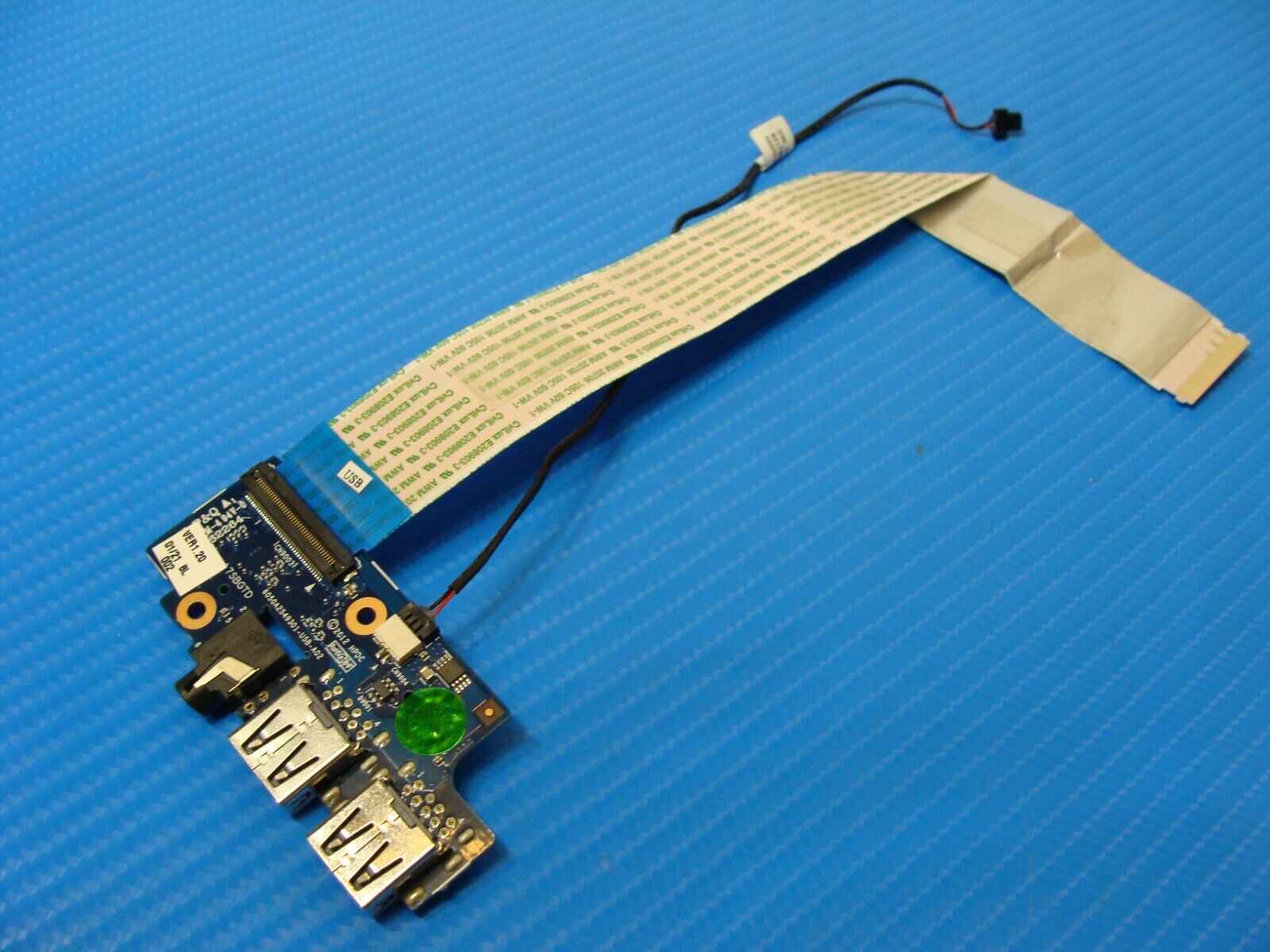 HP ENVY TouchSmart 17.3” 17-J160NR OEM USB Audio Port Board w/Cable 6050A2549301