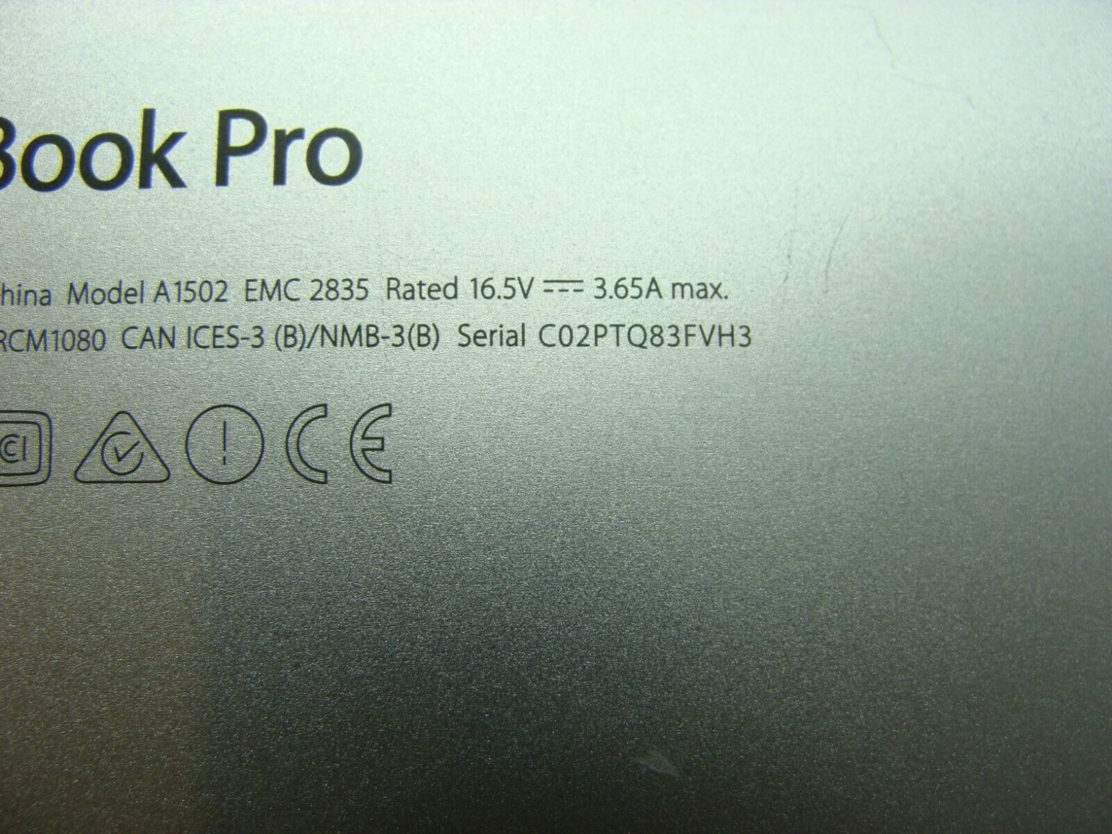 MacBook Pro A1502 13