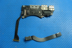 MacBook Pro A1398 15" 2013 ME294LL/A Right I/O Board PCBA w/Cables 661-8312 