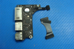 MacBook Pro 13" A1425 Early 2013 ME662LL/A I/O Board Right w/Cables 661-7012 