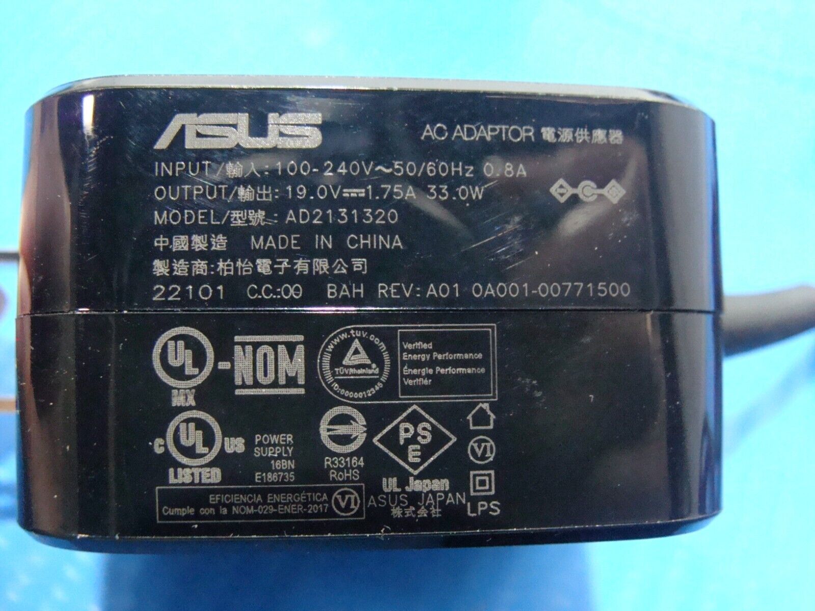 Genuine 33W Asus Laptop Charger AC Adapter Power Supply 19V 1.75A OEM Chromebook