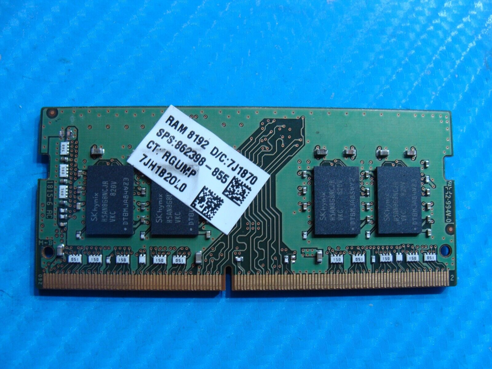 HP 15-cx0056wm SK Hynix 8Gb 1Rx8 PC4-2666V Memory RAM SO-DIMM HMA81GS6CJR8N-VK