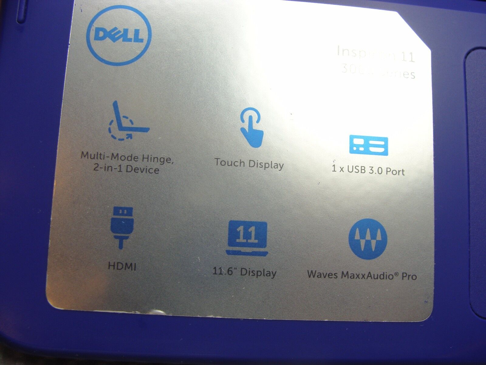 Dell Inspiron 11-3168 11.6