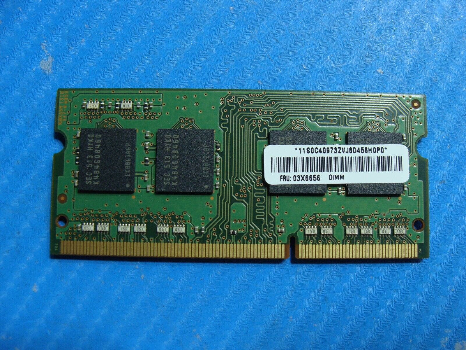 Lenovo T440p So-Dimm Samsung 4GB 1Rx8 Memory RAM PC3L-12800S M471B5173QH0-YK0