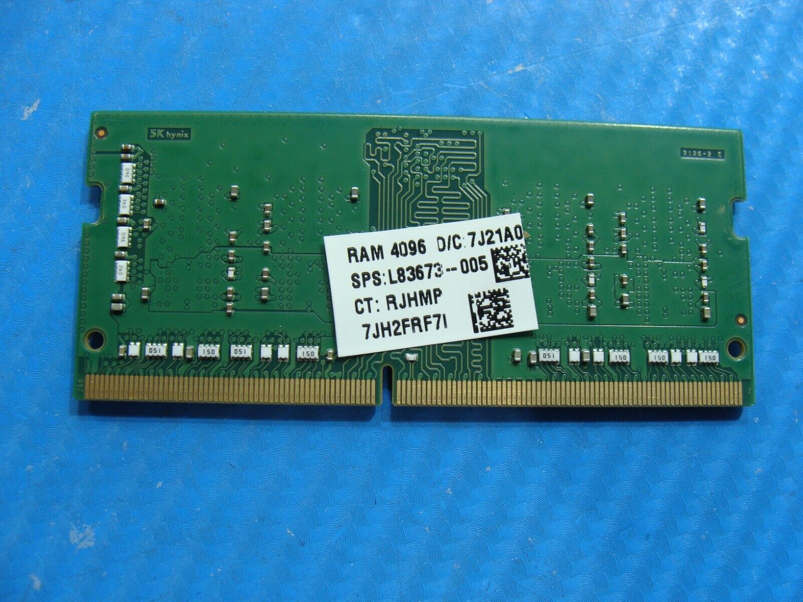 HP 15-ed1052ms SK Hynix 4GB 1Rx16 PC4-3200AA Memory RAM SO-DIMM HMA851S6DJR6N-XN