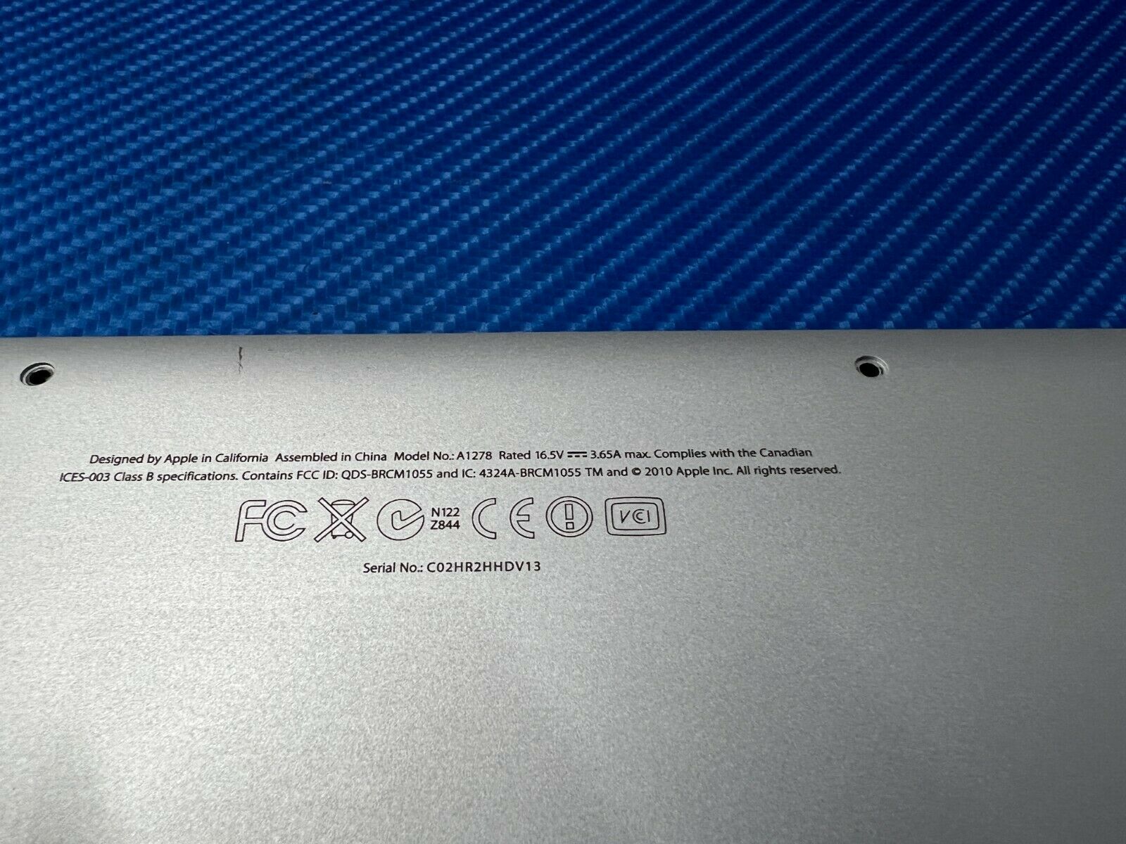 MacBook Pro A1278 MD313LL/A Late 2011 13