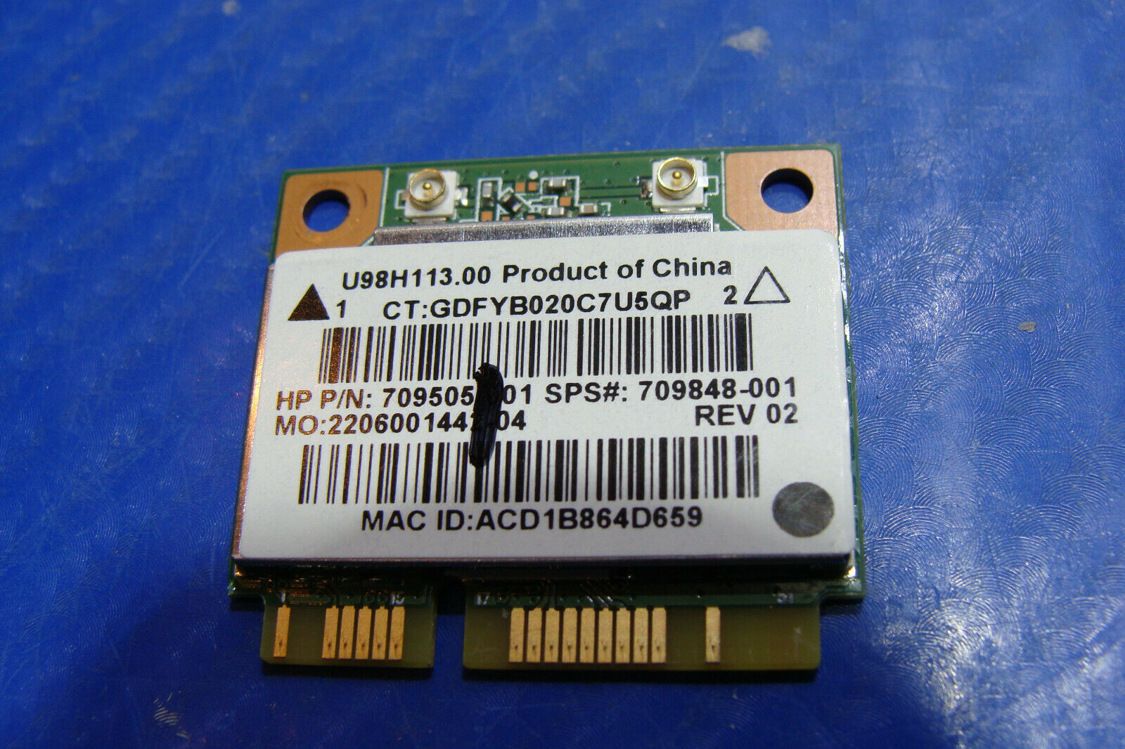 HP 15-r210dx 15.6'' Genuine Laptop WiFi Wireless Card 709505-001 709848-001 HP