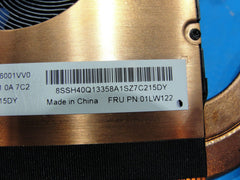 Lenovo ThinkPad E480 14" Genuine Laptop Cooling Fan/ Heatsink 01LW122
