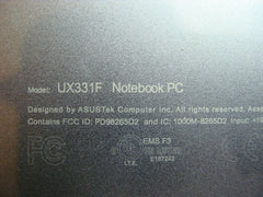 Asus UX331F 13.3" Genuine Bottom Case Base Cover Gray 13N1-3JA0F21 GRADE A - Laptop Parts - Buy Authentic Computer Parts - Top Seller Ebay