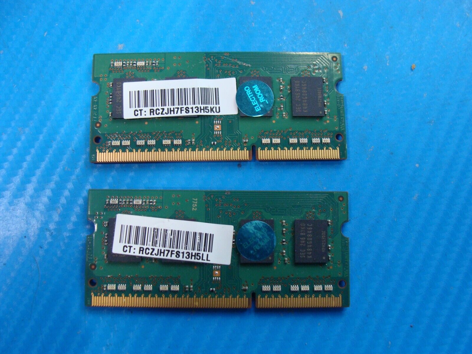 HP 17-e054ca Samsung 8GB 2x4GB 1Rx8 Memory PC3L-12800S M471B5173CB0-YK0