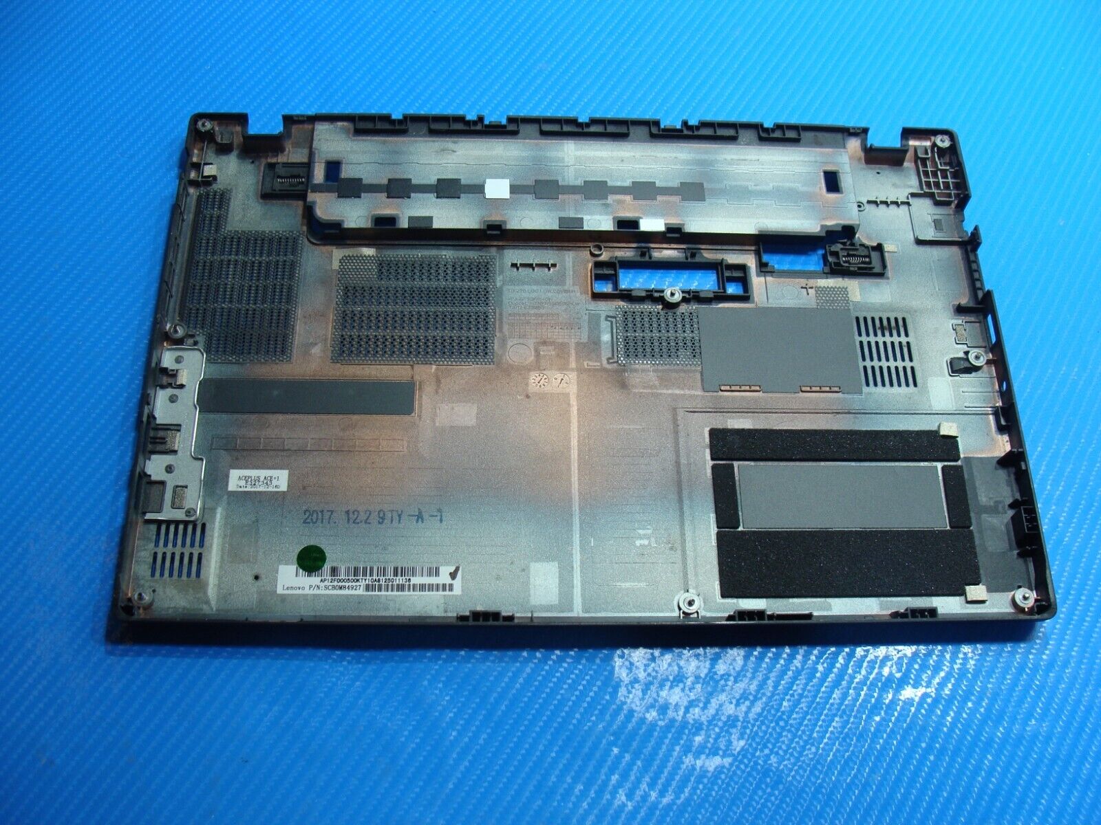 Lenovo Thinkpad 12.5” x270 Genuine Laptop Bottom Base Case Cover AP12F000500