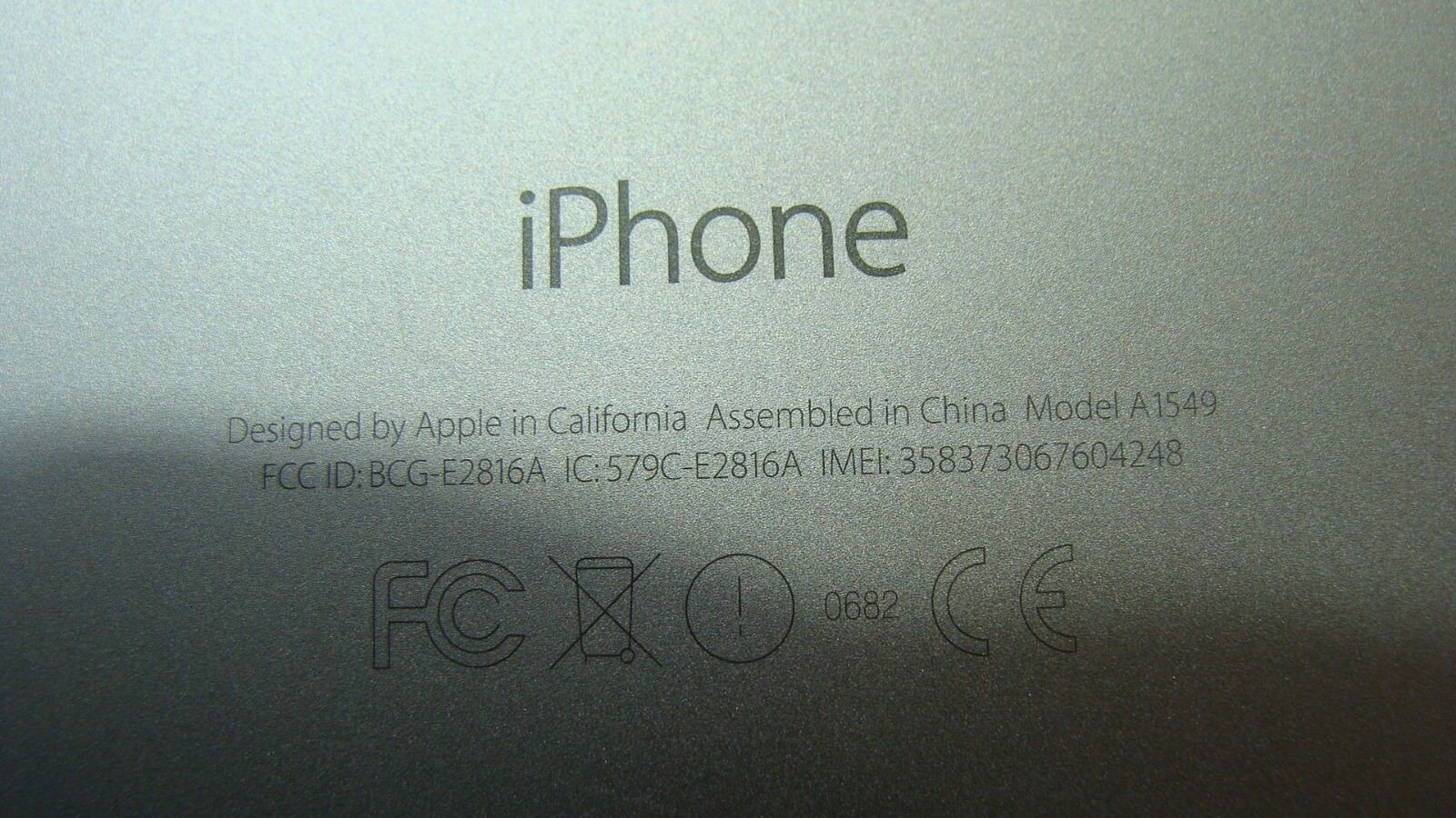 iPhone 6 A1549 4.7