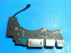 MacBook Pro A1502 13" Late 2013 ME867LL/A I/O Board w/Cable 820-3539-A 