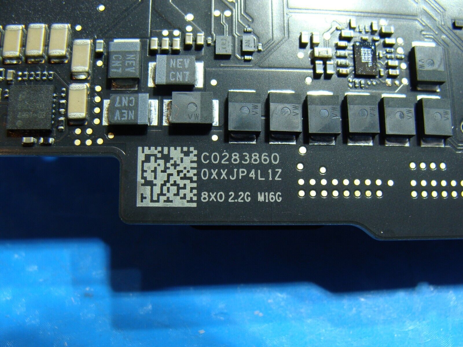 MacBook Pro A1990 2018 MR932LL/A i7 2.2/16/512 Logic Board 661-09990 No Touch ID