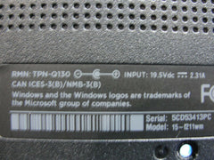 HP 15.6" 15-f211wm OEM Bottom Case w/Cover Door EBU9900801A EAU9600201A - Laptop Parts - Buy Authentic Computer Parts - Top Seller Ebay