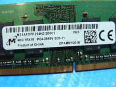 Lenovo 330S-15ARR So-Dimm Micron 4GB Memory RAM PC4-2666V MTA4ATF51264HZ-2G6E1