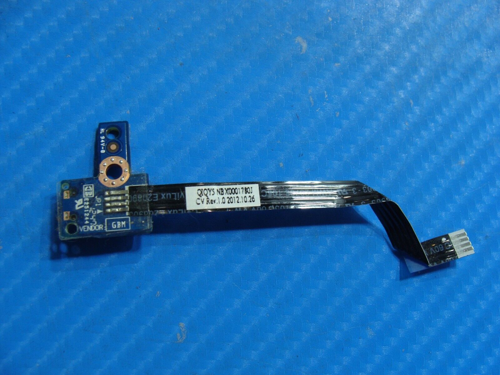 Lenovo IdeaPad 14” Y400 OEM Laptop Audio Jack Board w/Cable LS-8695P 455M3MJVL01